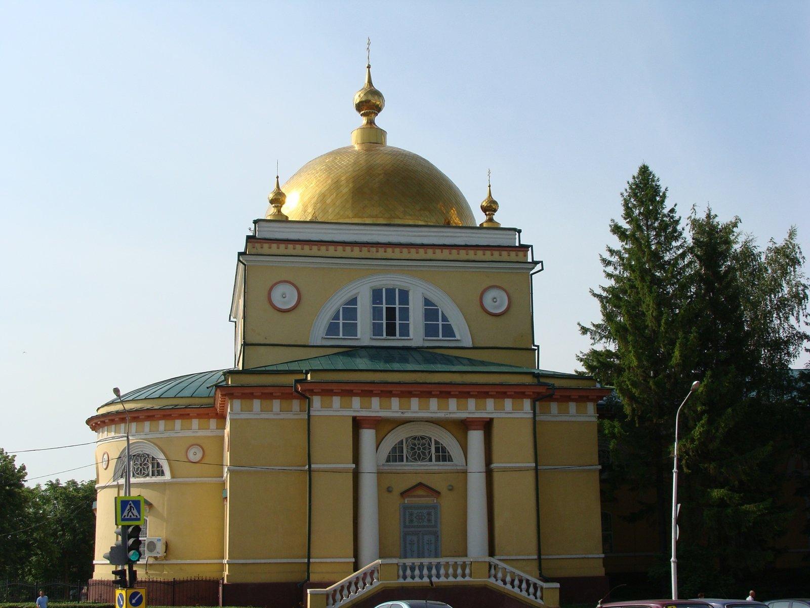 Фасады Христорождественский кафедральный собор города Липецка